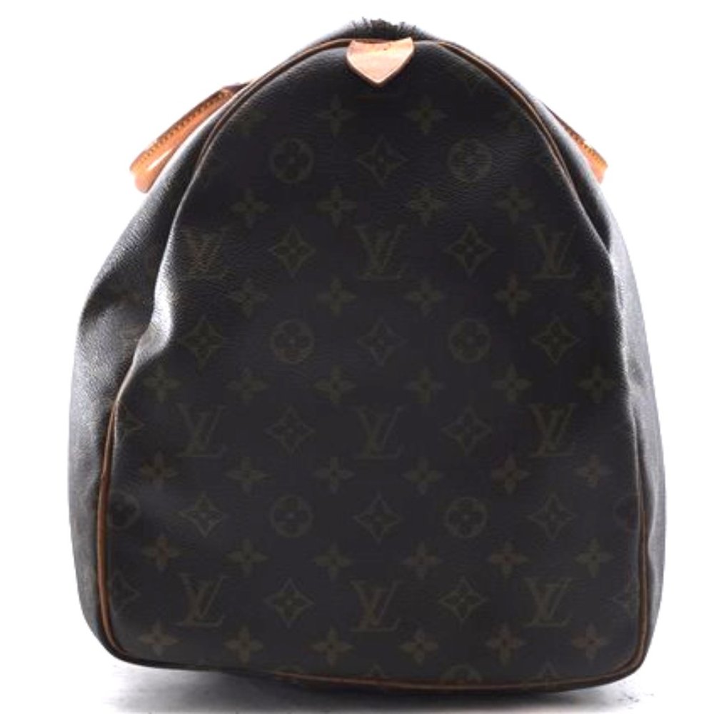 SALE! Vintage Louis Vuitton Keepall 55 Monogram Satchel Shoulder Bag Leather - Picture 10 of 15